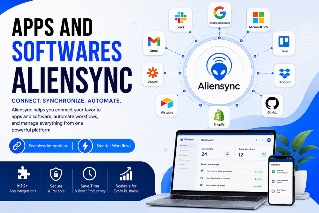 apps and softwares aliensync